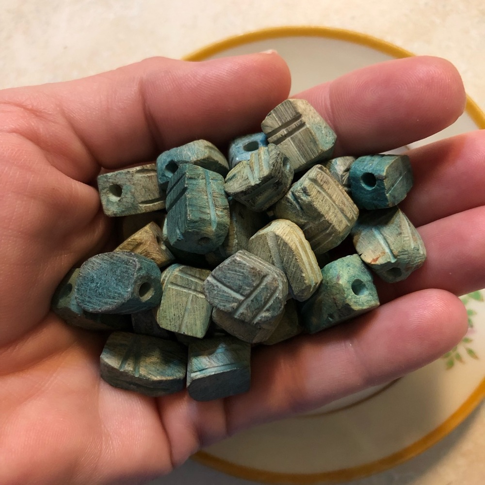 Scarab beads